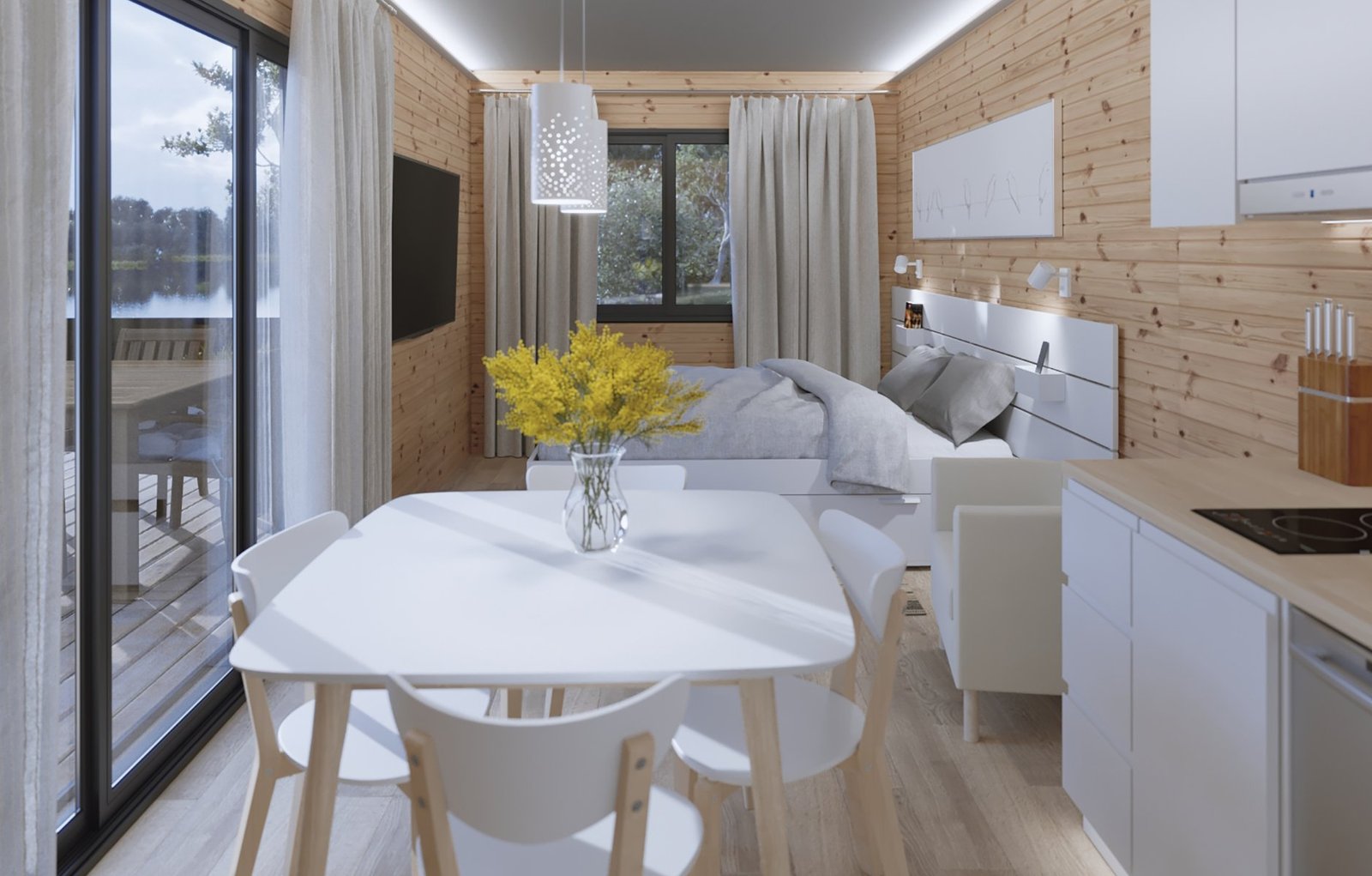 Mobil home interior 01